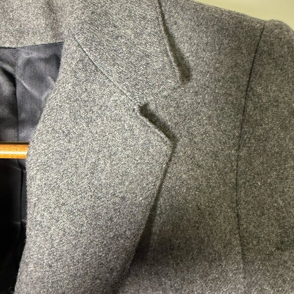 Vintage: Swingles by Character Gray Blazer Size 9/10 - Picture 7 of 8
